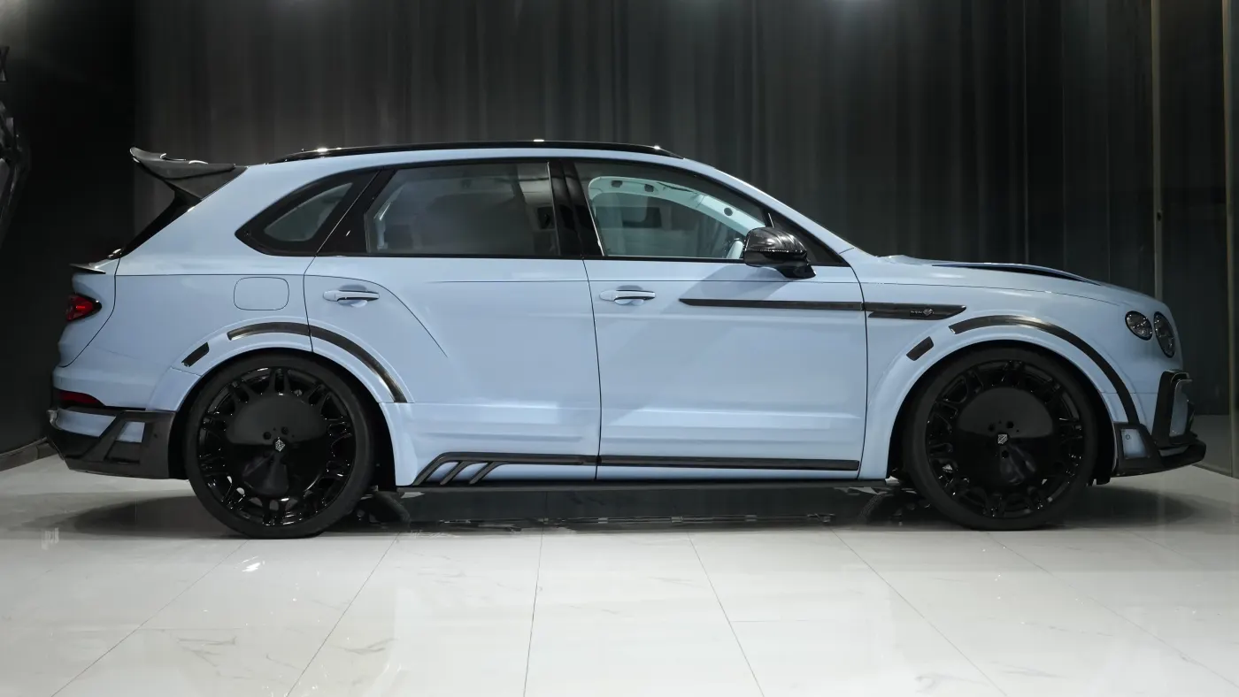 Flagship Bentley Bentayga S by Onyx Concept 1 of 5 ultra-luxury widebody SUV showcased at Dourado Luxury Car Dubai showroom