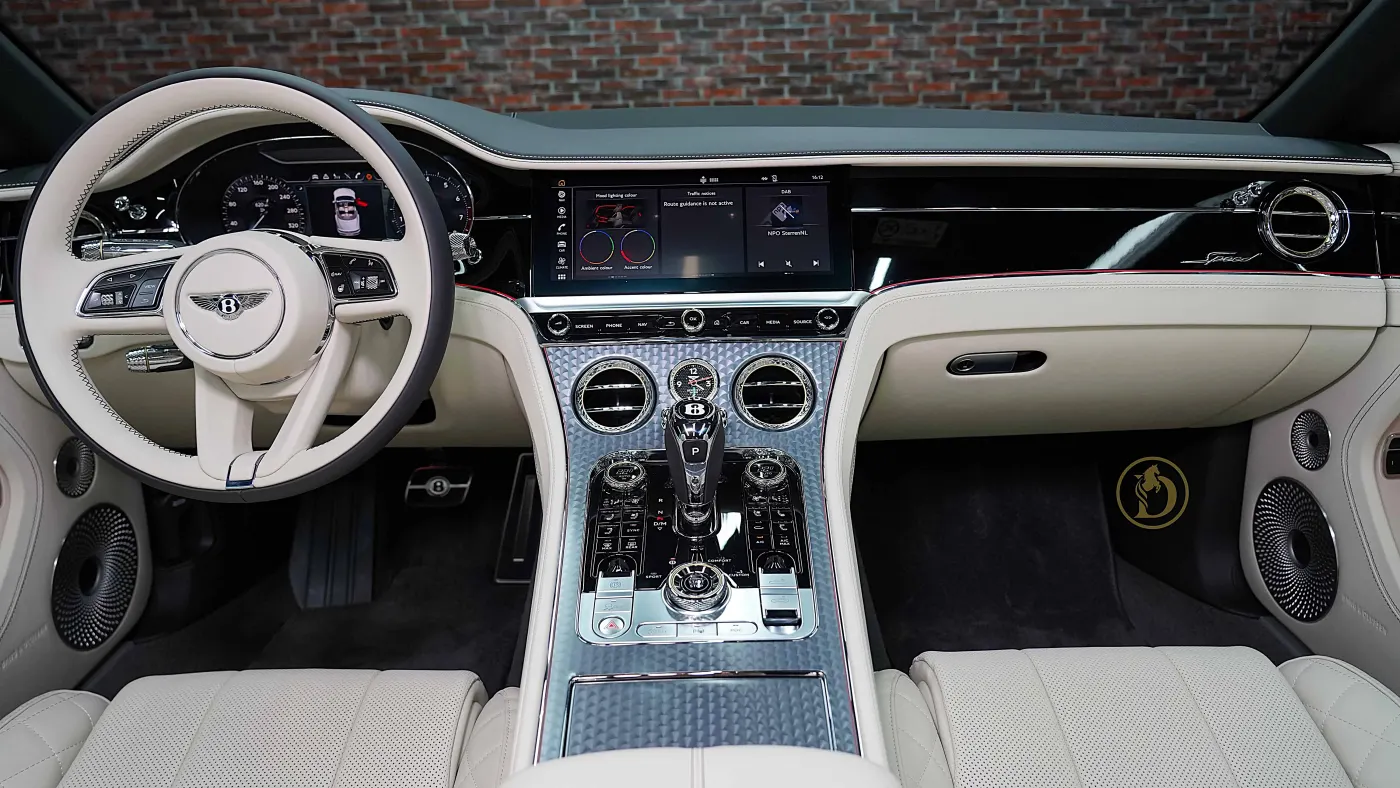 Discover Bentley Continental GTC Speed pinnacle high-performance convertible at Dourado Luxury Car showroom