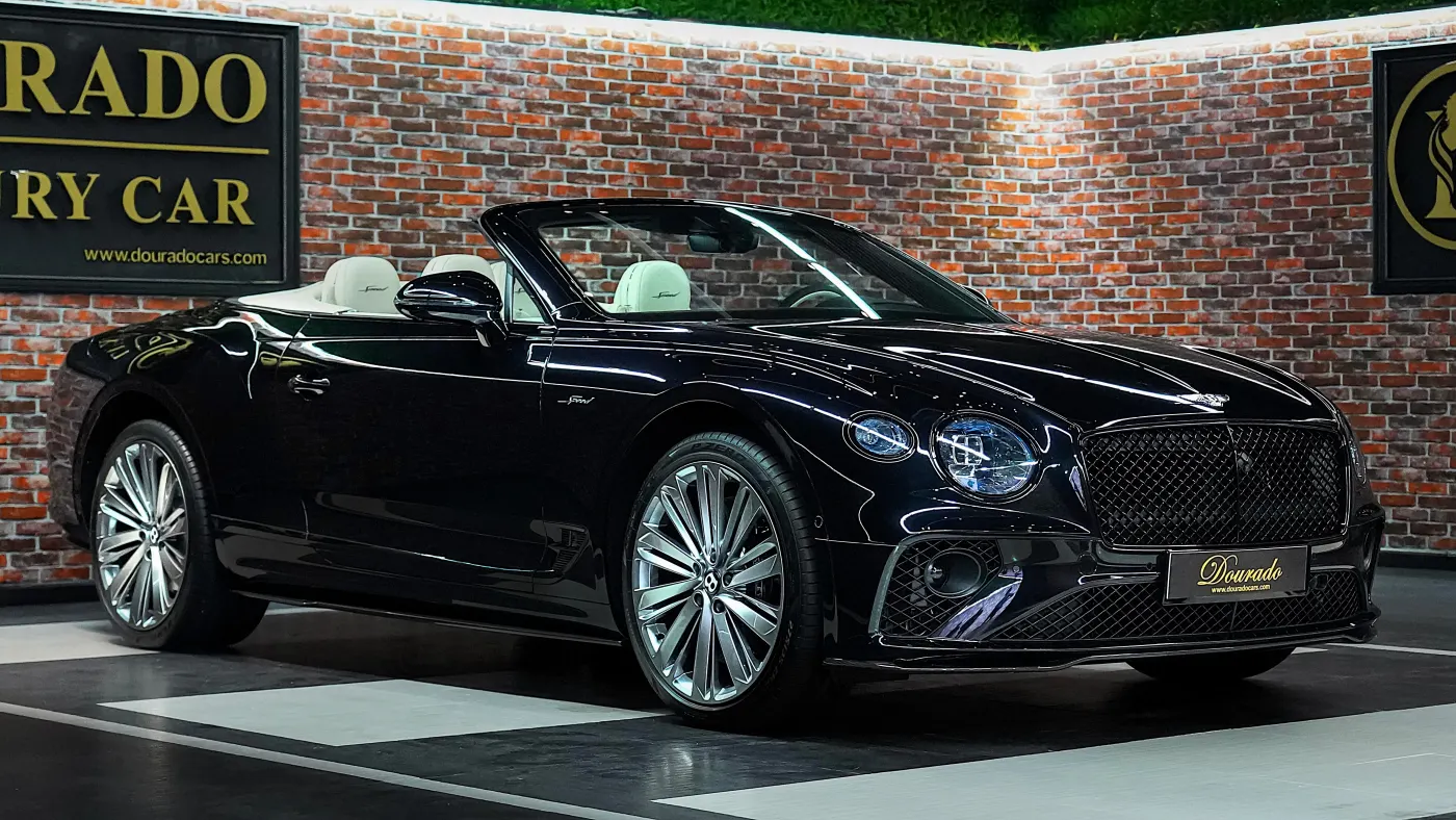 Find Bentley Continental GTC Speed at Dourado Luxury Car flagship showroom located in Dubai