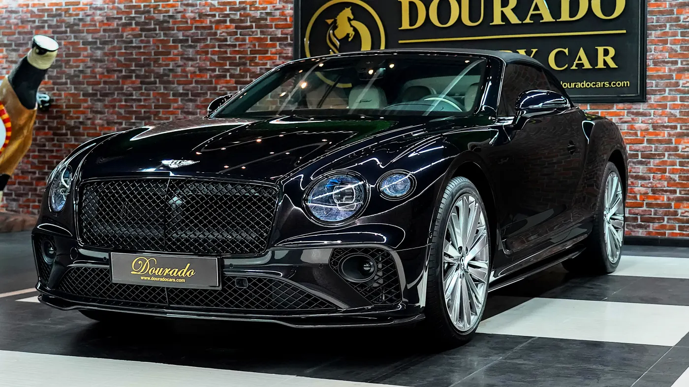 Bentley Continental GTC Speed sophisticated high-performance convertible showcased in the heart of UAE