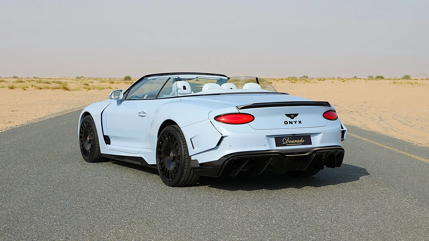 Precision-engineered Bentley Continental GTX II by Onyx Concept crafted for grand touring purists and connoisseurs