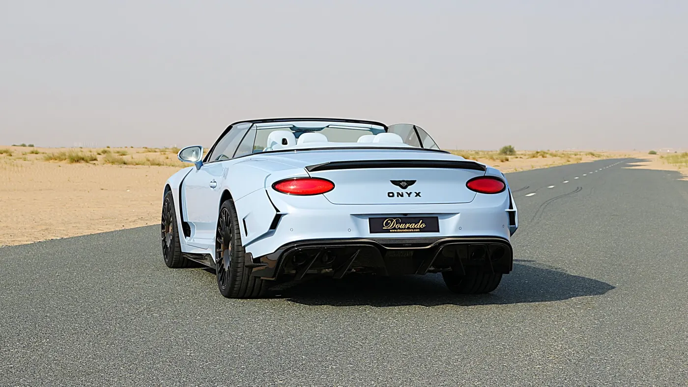 Find Bentley Continental GTX II by Onyx Concept at Dourado Luxury Car flagship showroom located in Dubai