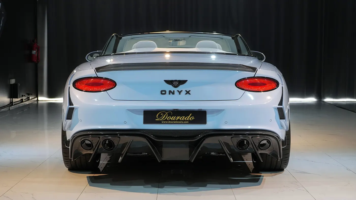 Discover the Bentley Continental GTX II by Onyx Concept prestigious limited-edition bespoke flagship