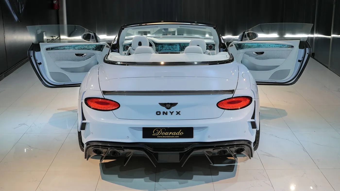 Exclusive Bentley Continental GTX II by Onyx Concept tailored specifically for high-end collectors and exotic vehicle enthusiasts