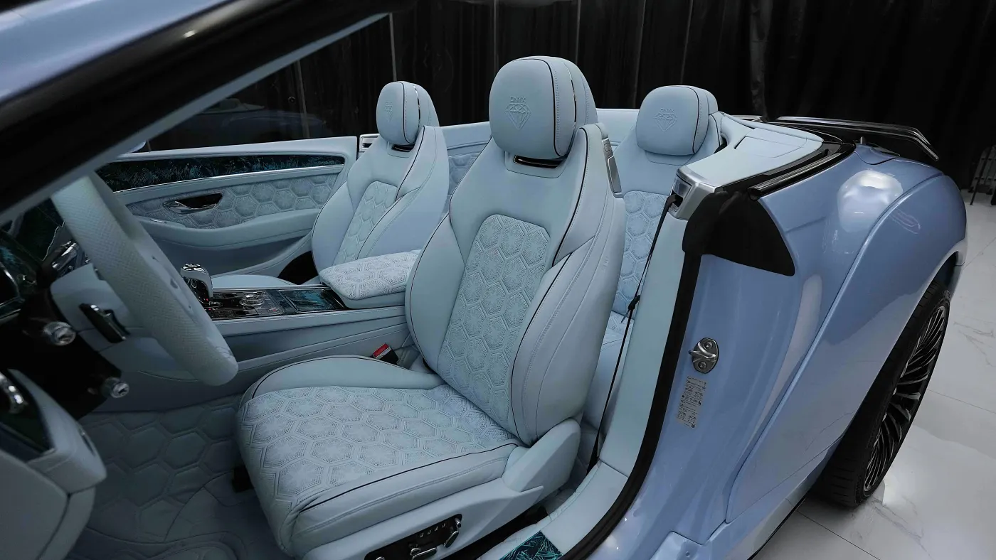 Unrivaled Bentley Continental GTX II by Onyx Concept featured prominently at Dubai luxury automobile showroom