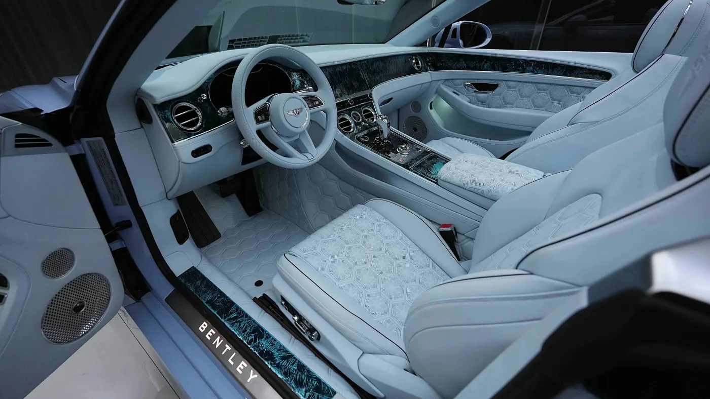Flagship Bentley Continental GTX II by Onyx Concept ultra-luxury widebody coupe showcased at Dourado Luxury Car Dubai showroom