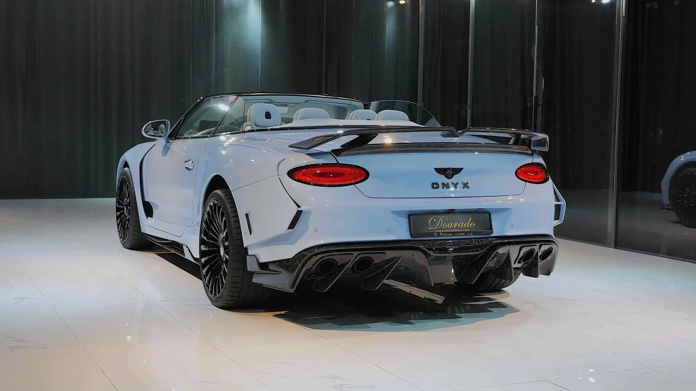 Bentley Continental GTX II by Onyx Concept ultimate bespoke luxury grand tourer for elite buyers