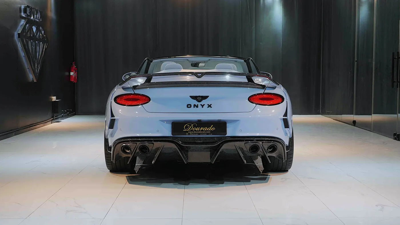 Command the road with extreme widebody stance in Bentley Continental GTX II by Onyx Concept in Dubai UAE