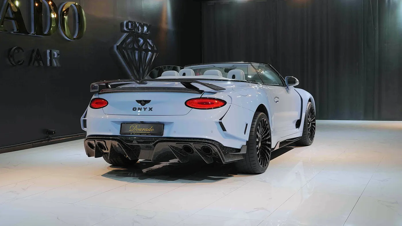 Find Bentley Continental GTX II by Onyx Concept at Dourado Luxury Car flagship showroom located in Dubai