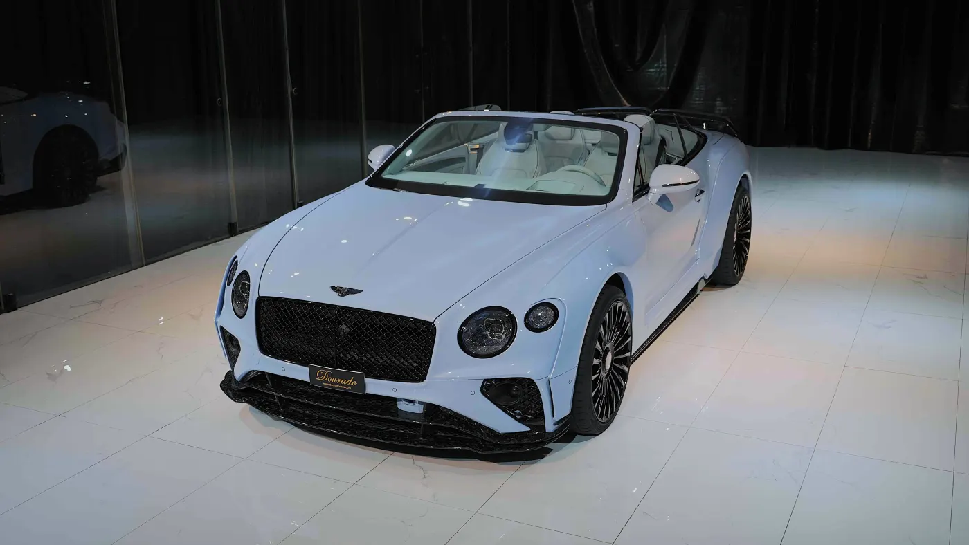 Bentley Continental GTX II by Onyx Concept sophisticated widebody performance coupe showcased in the heart of UAE