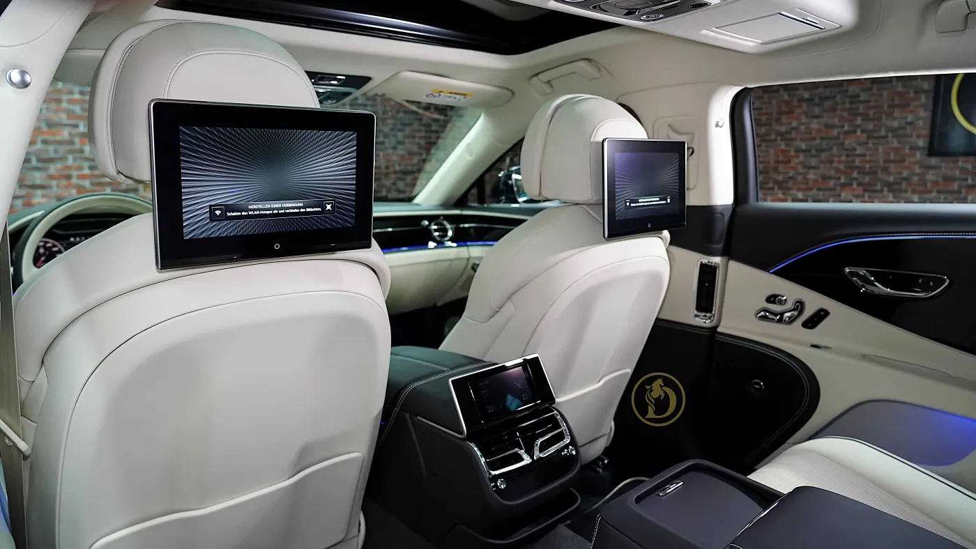 Discover Bentley Flying Spur pinnacle grand touring sedan at Dourado Luxury Car showroom