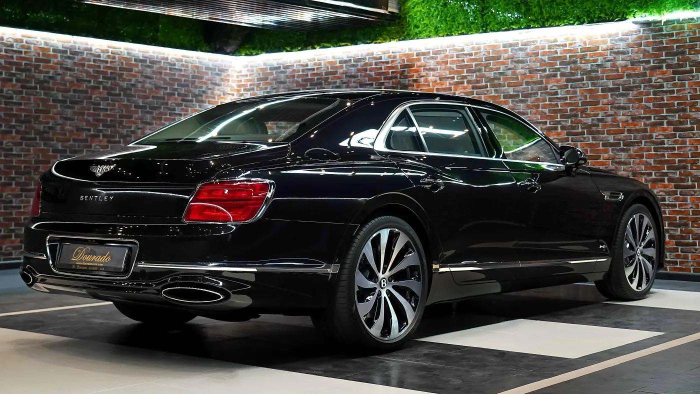 Unrivaled Bentley Flying Spur featured prominently at Dubai luxury automobile showroom