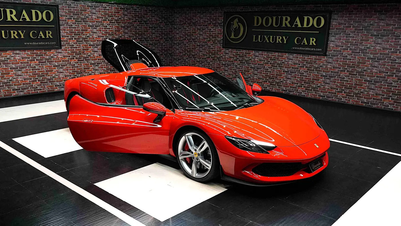 Find Ferrari 296 GTB GCC Spec at Dourado Luxury Car flagship showroom located in Dubai