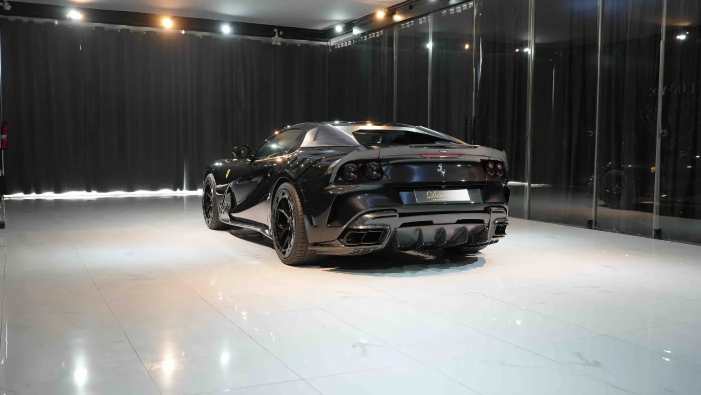 Ferrari 812 GTS Onyx Concept luxury convertible supercar UAE
