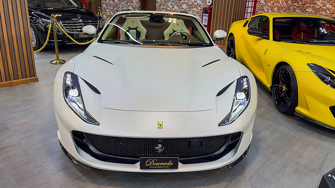 Prestige, thrilling speed, and legendary sound with Ferrari 812 GTS in Dubai