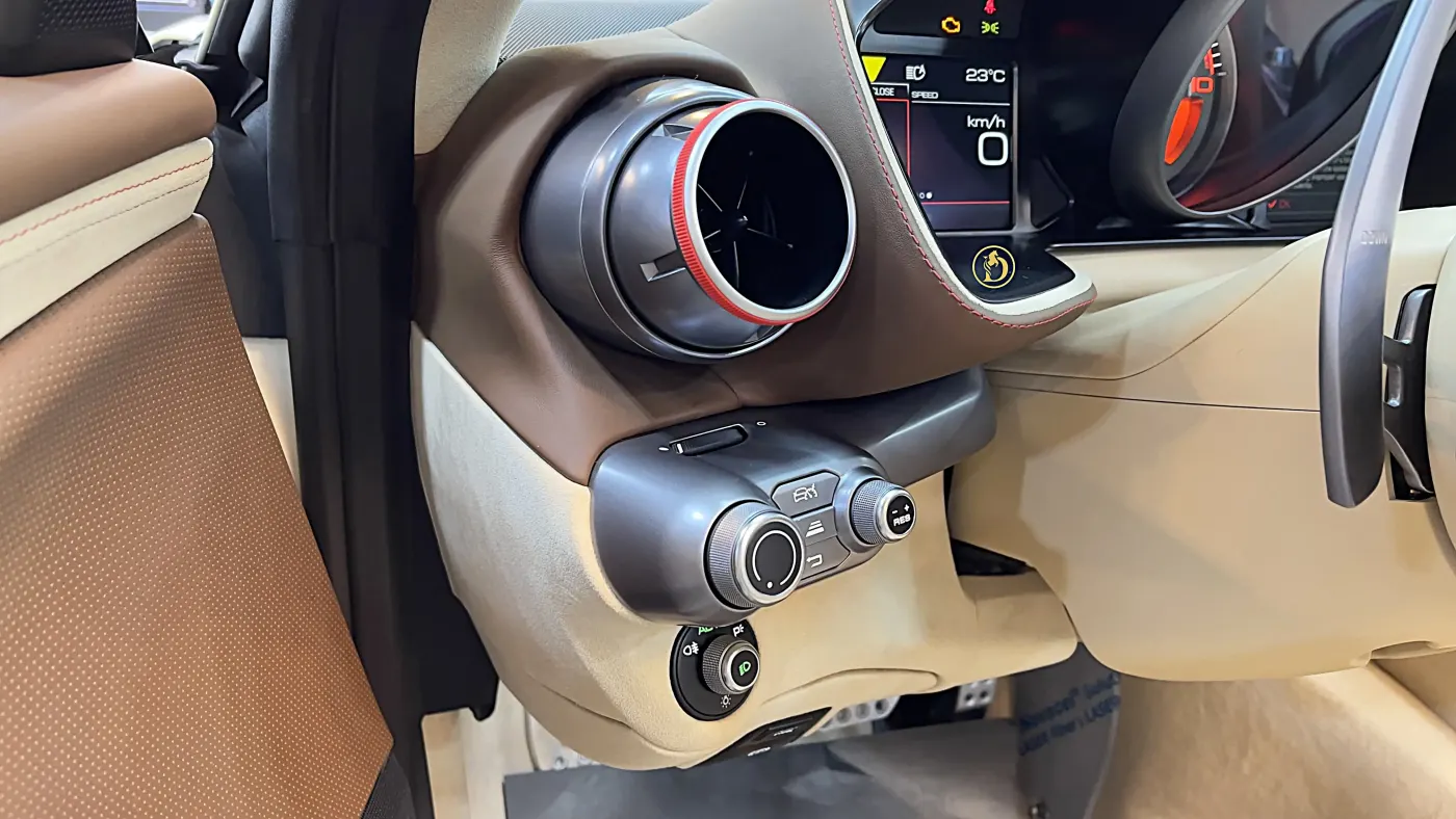 Experience Ferrari 812 GTS with legendary naturally aspirated V12 dominance and sleek retractable hardtop design