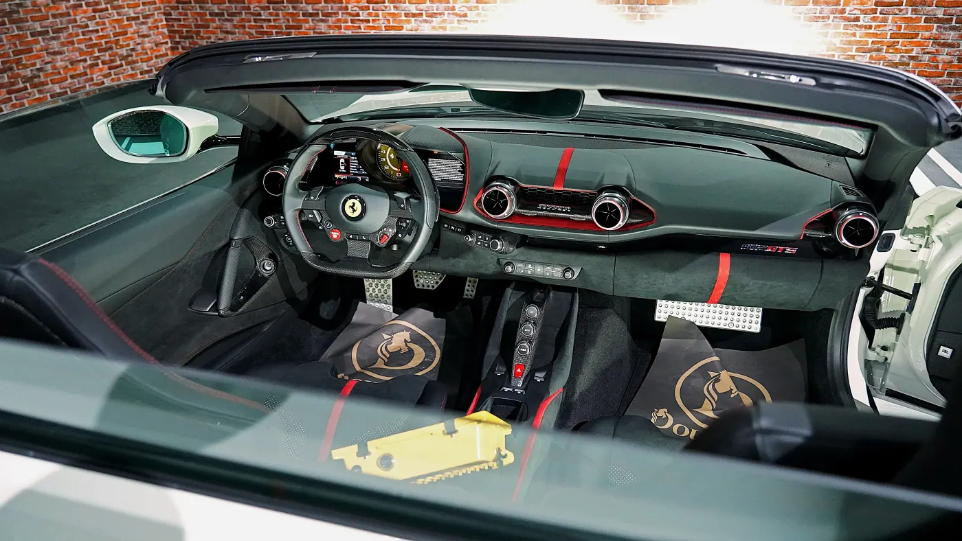 Ferrari 812 GTS high-performance open-air supercar available for purchase in UAE