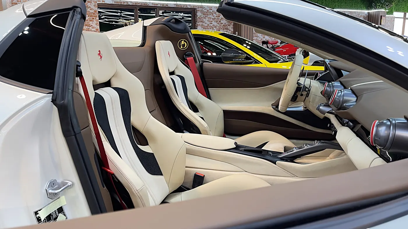 Ferrari 812 GTS high-performance open-air supercar available for purchase in UAE