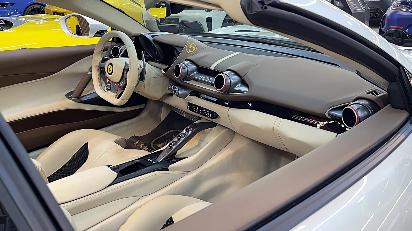 Unrivaled Ferrari 812 GTS featured prominently at Dubai luxury automobile showroom