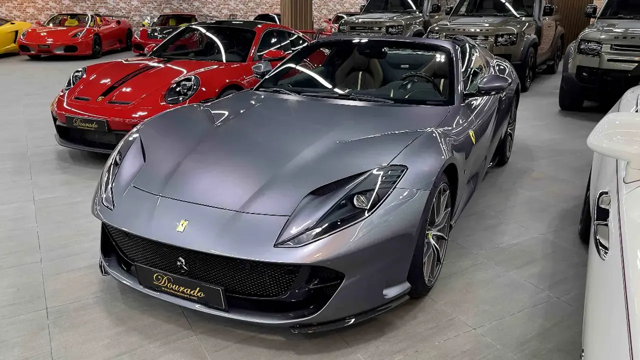 Prestige, thrilling speed, and legendary sound with Ferrari 812 GTS in Dubai