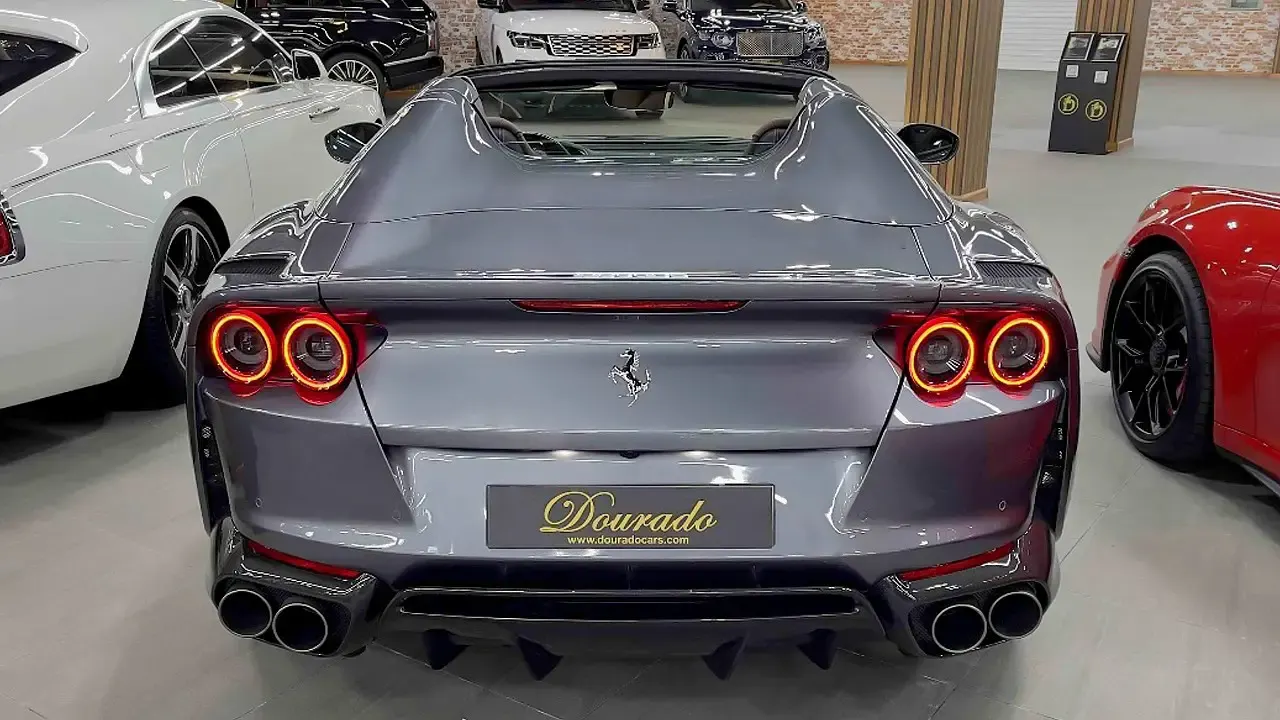 Find Ferrari 812 GTS at Dourado Luxury Car flagship showroom located in Dubai