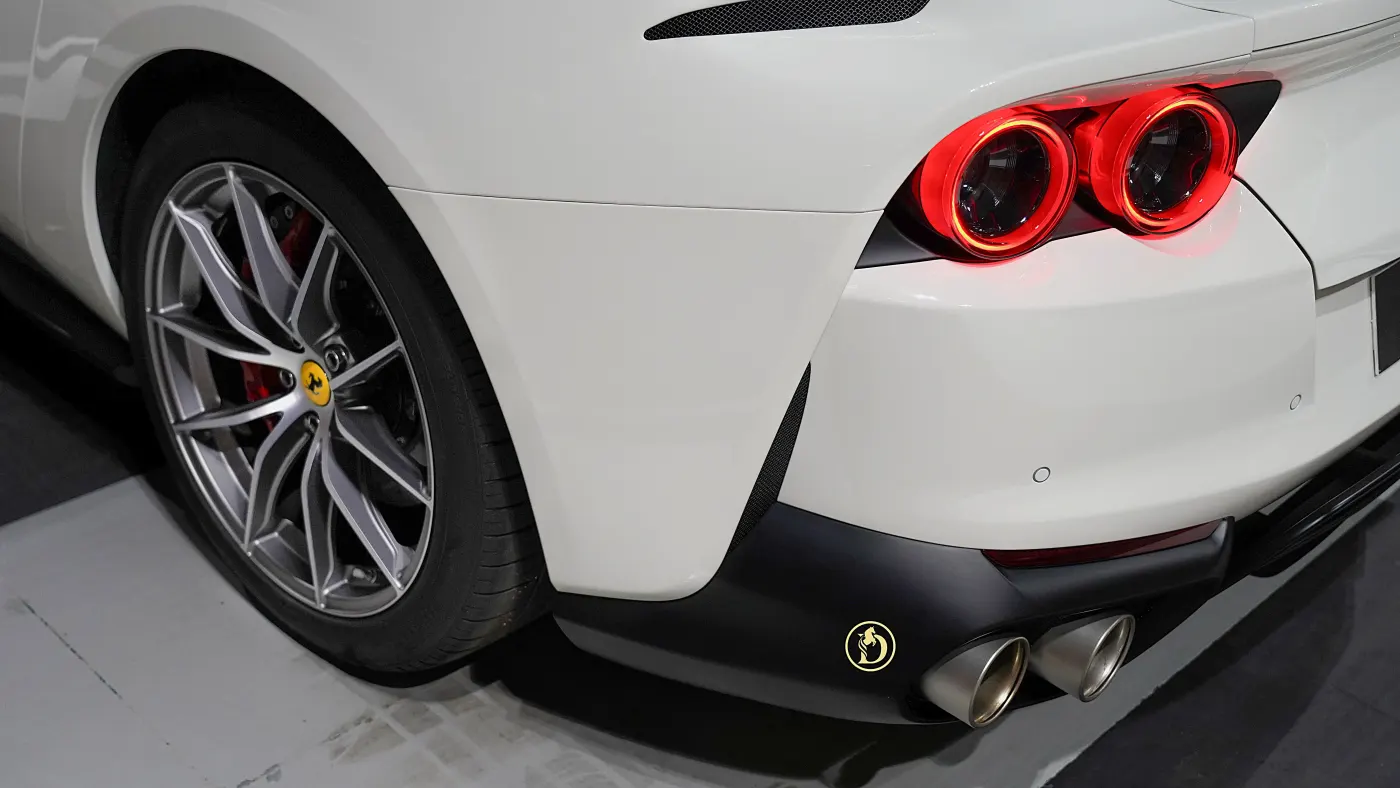 Unrivaled Ferrari 812 GTS featured prominently at Dubai luxury automobile showroom