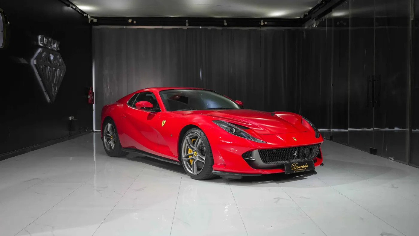 Find Ferrari 812 GTS at Dourado Luxury Car flagship showroom located in Dubai