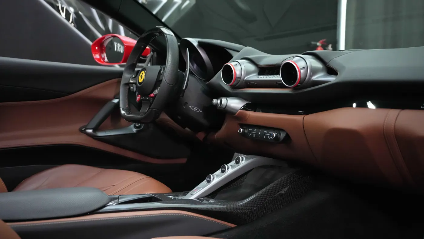 Ferrari 812 GTS high-performance open-air supercar available for purchase in UAE