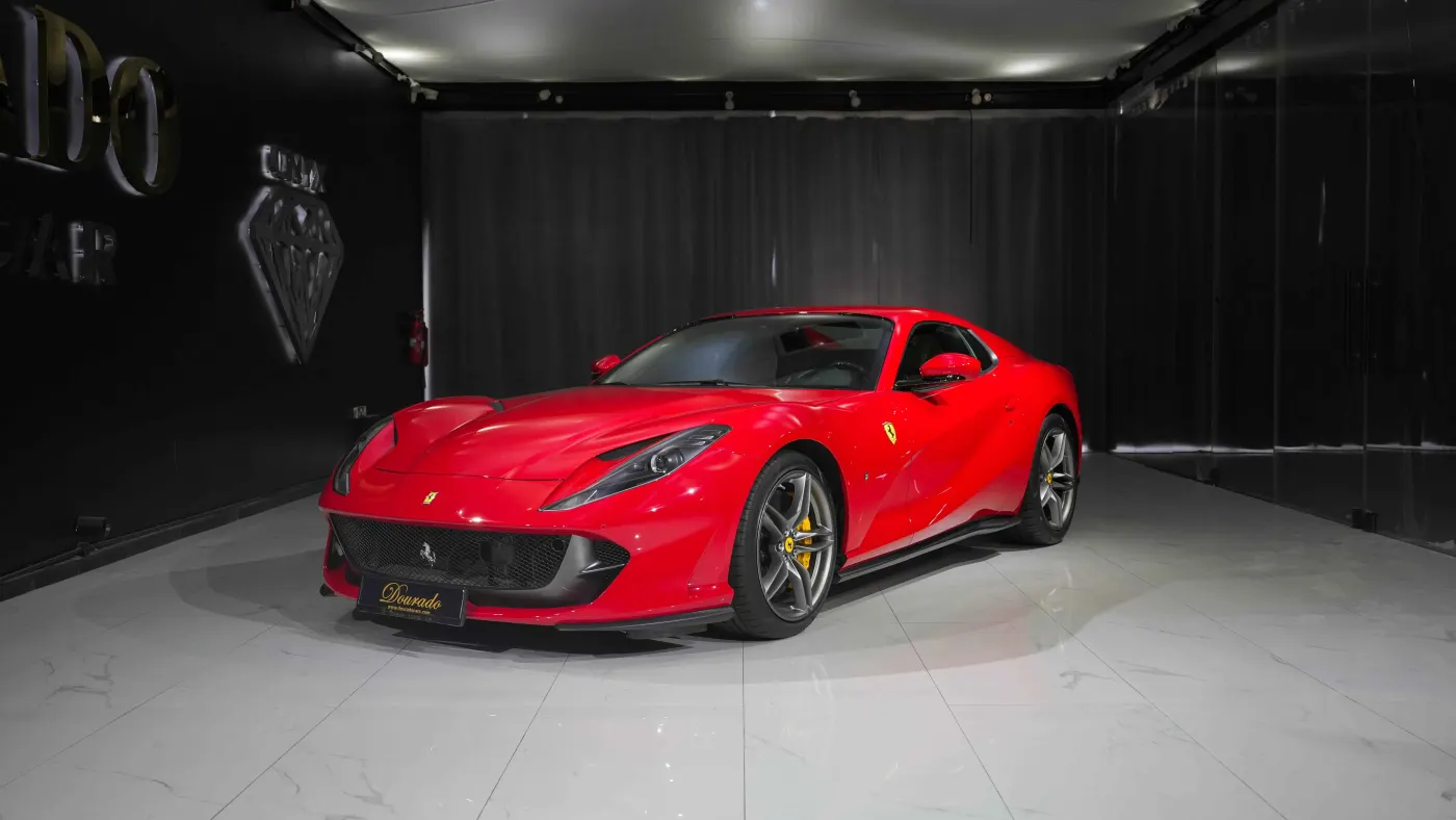Prestige, thrilling speed, and legendary sound with Ferrari 812 GTS in Dubai