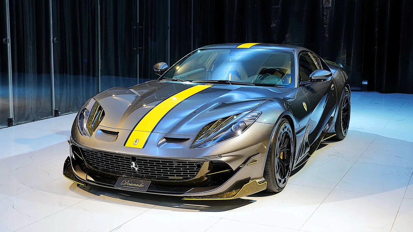 Command the road with extreme widebody stance in Ferrari 812 Superfast 8XX by Onyx Concept 1 of 5 in Dubai UAE