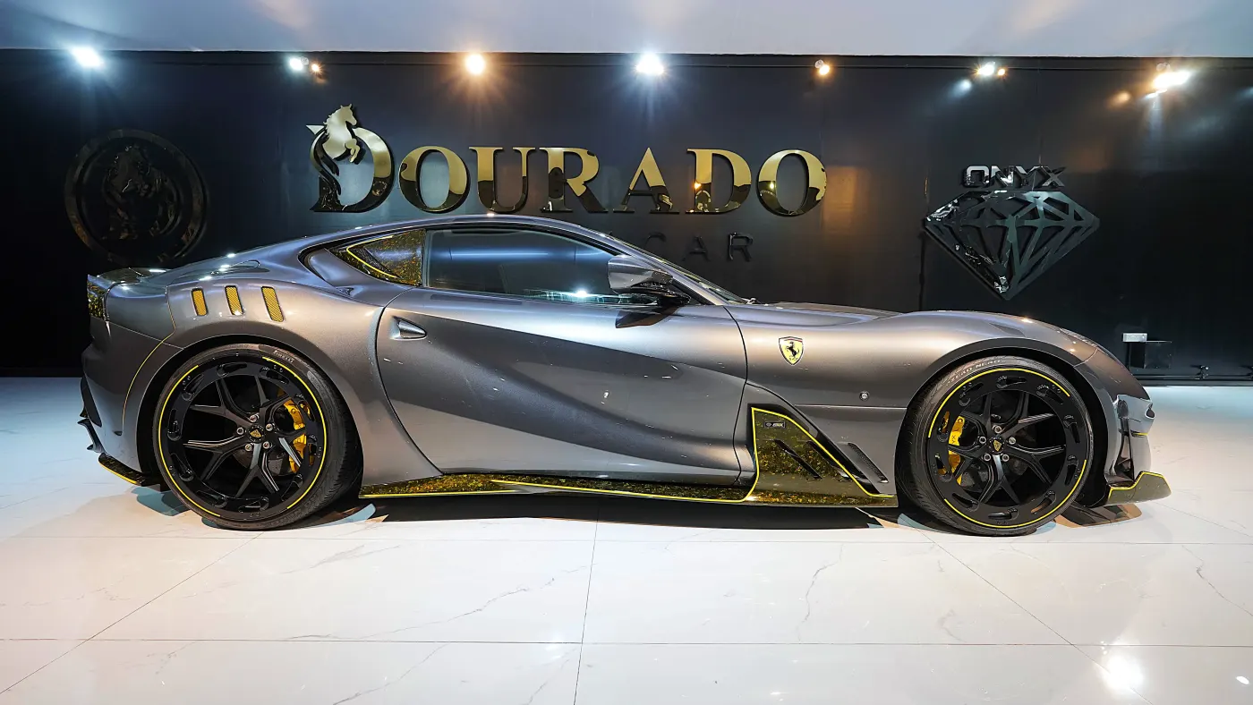 Ferrari 812 Superfast 8XX by Onyx Concept 1 of 5 sophisticated widebody performance coupe showcased in the heart of UAE