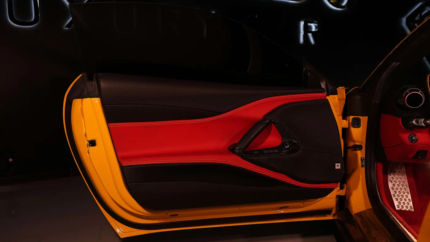 Explore the exclusive Ferrari 812 Superfast V12 supercar collection in Dubai UAE