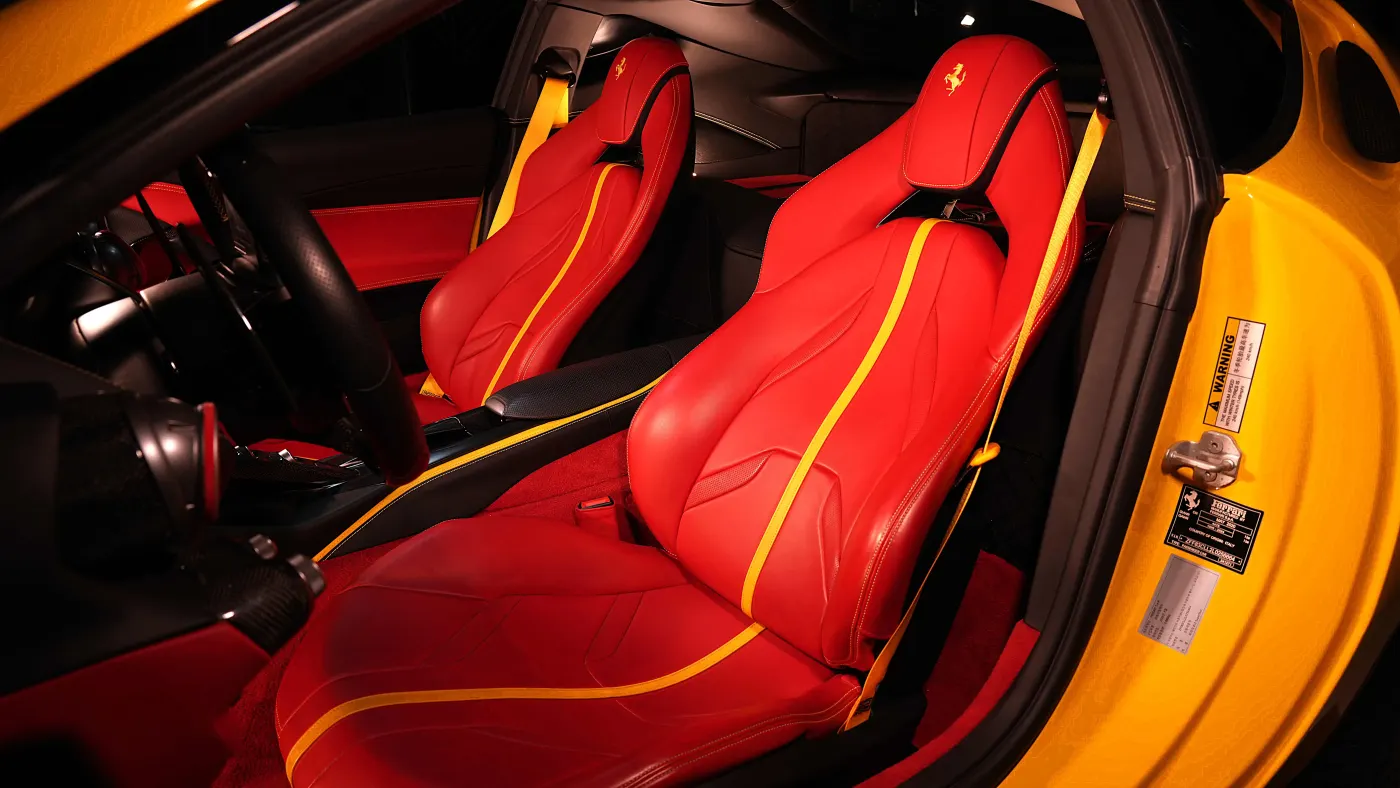 Discover Ferrari 812 Superfast extreme performance masterpiece at Dourado Luxury Car showroom