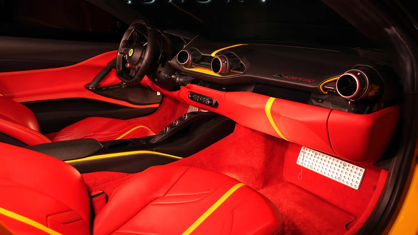 Own Ferrari 812 Superfast ultimate front-mid engine Italian performance car in Dubai