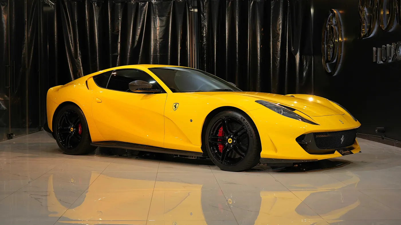 Ferrari 812 Superfast ultimate luxury V12 supercar for high-end buyers