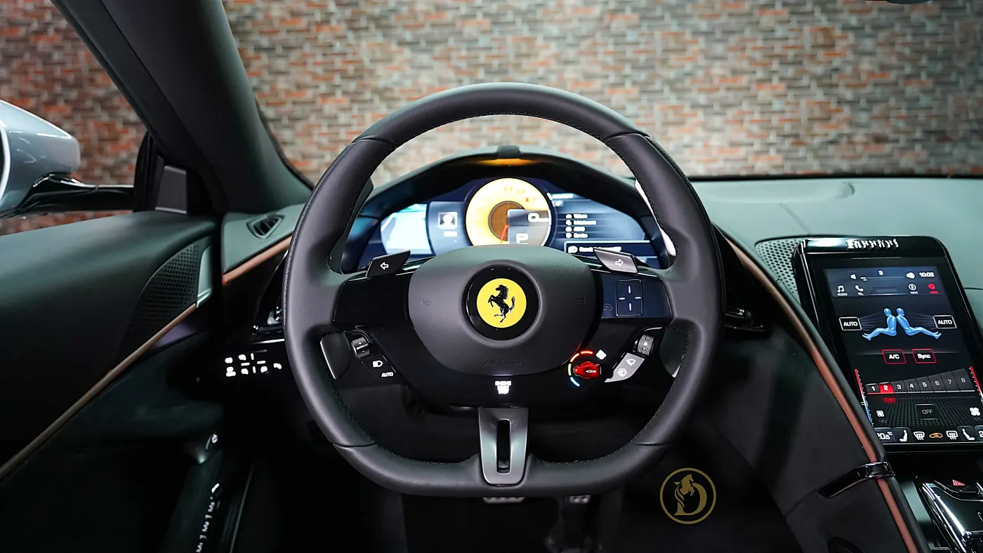 Purchase Ferrari Roma 2023 Grigio Titanio from luxury car dealer UAE
