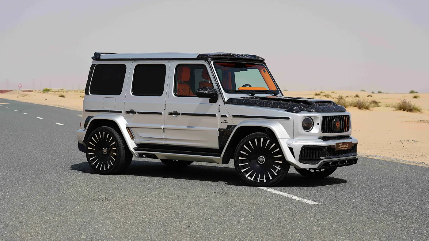 Mercedes-Benz G7X by Onyx Concept exclusive automobile showcased in Dubai showroom