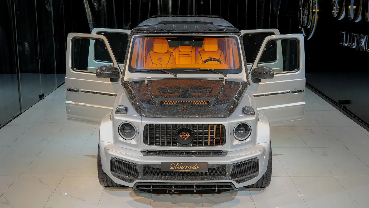 Explore Mercedes-Benz G7X by Onyx Concept exclusive vehicle collection in UAE