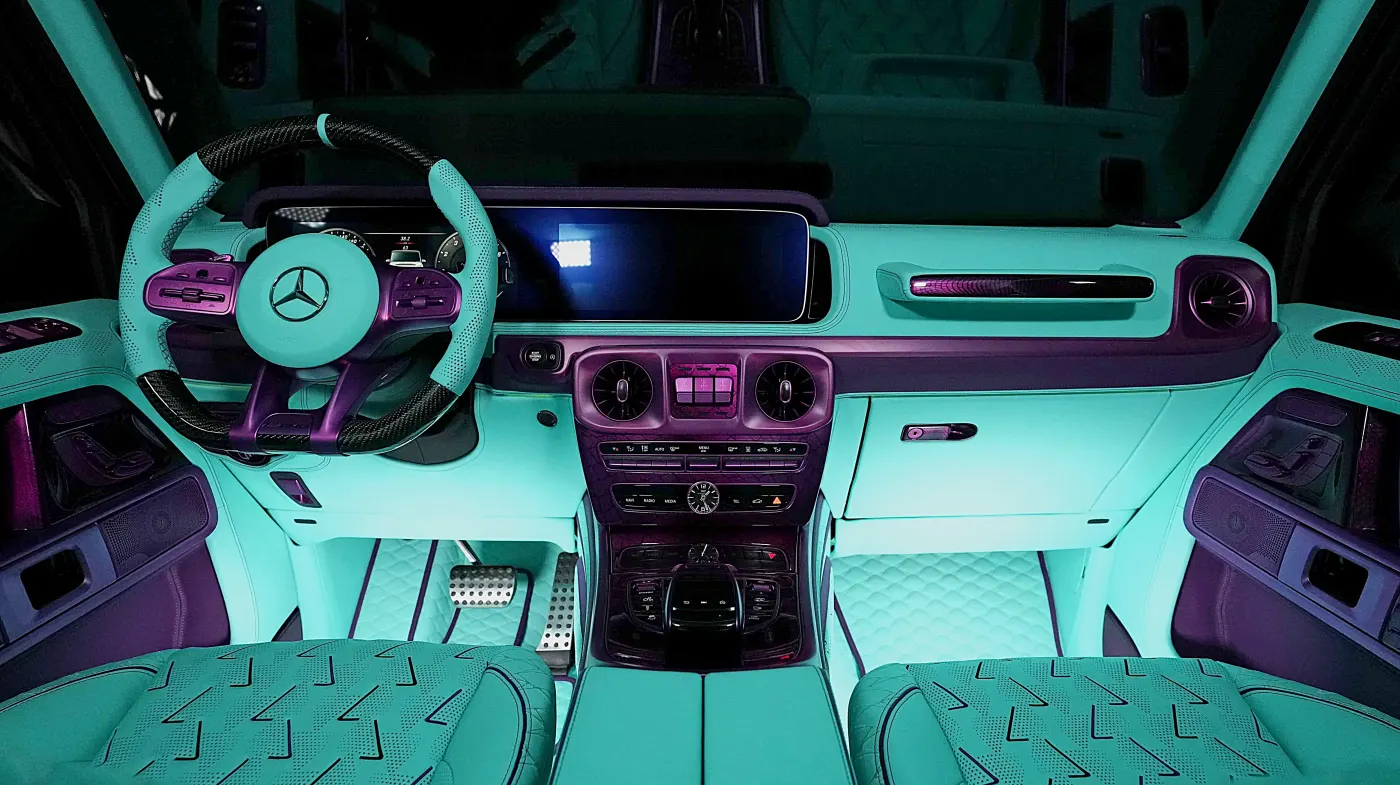 Premium Mercedes-Benz G7X by Onyx Concept showcased in Dubai showroom
