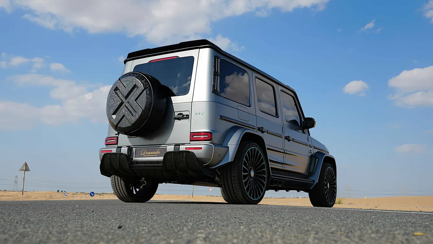 Mercedes-Benz G7X by Onyx Concept exclusive automobile showcased in Dubai showroom
