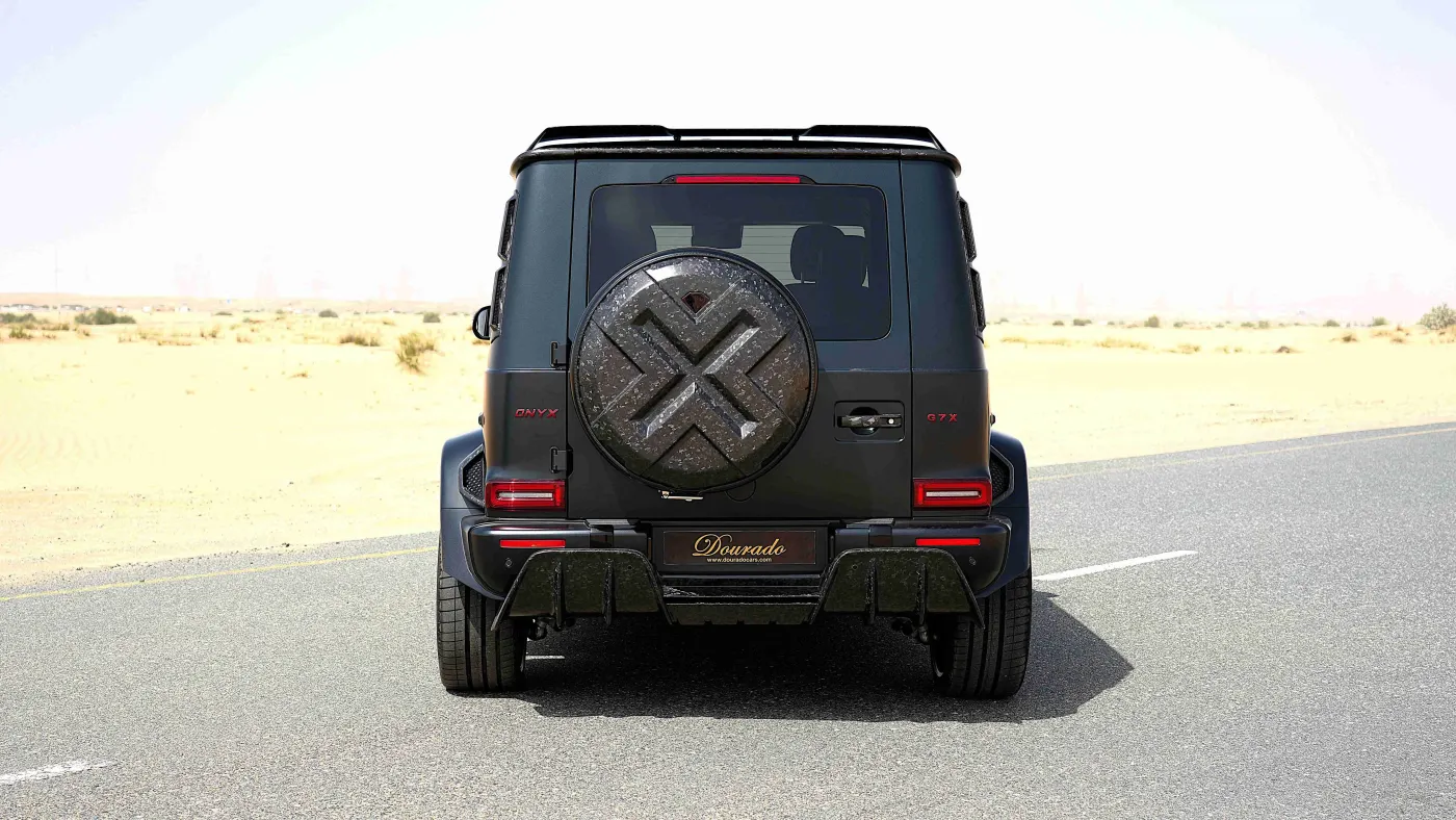 Mercedes-Benz G7X by Onyx Concept 2024 exclusive automobile showcased in Dubai showroom