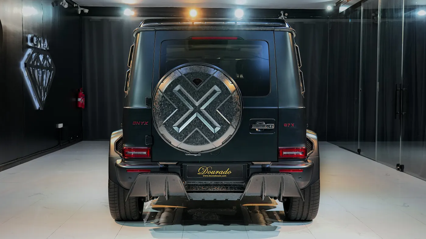 Mercedes-Benz G7X by Onyx Concept 2024 sophisticated luxury SUV showcased in UAE