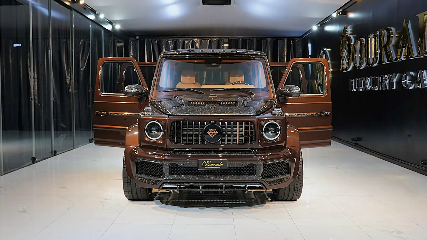 Mercedes-Benz G7X by Onyx Concept sophisticated luxury SUV showcased in UAE