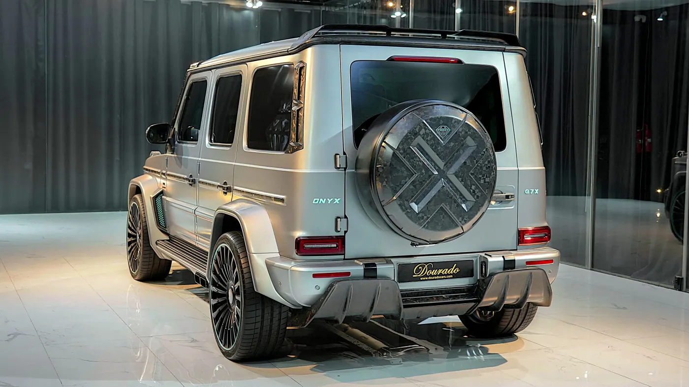 Mercedes-Benz G7X by Onyx Concept sophisticated luxury SUV showcased in UAE