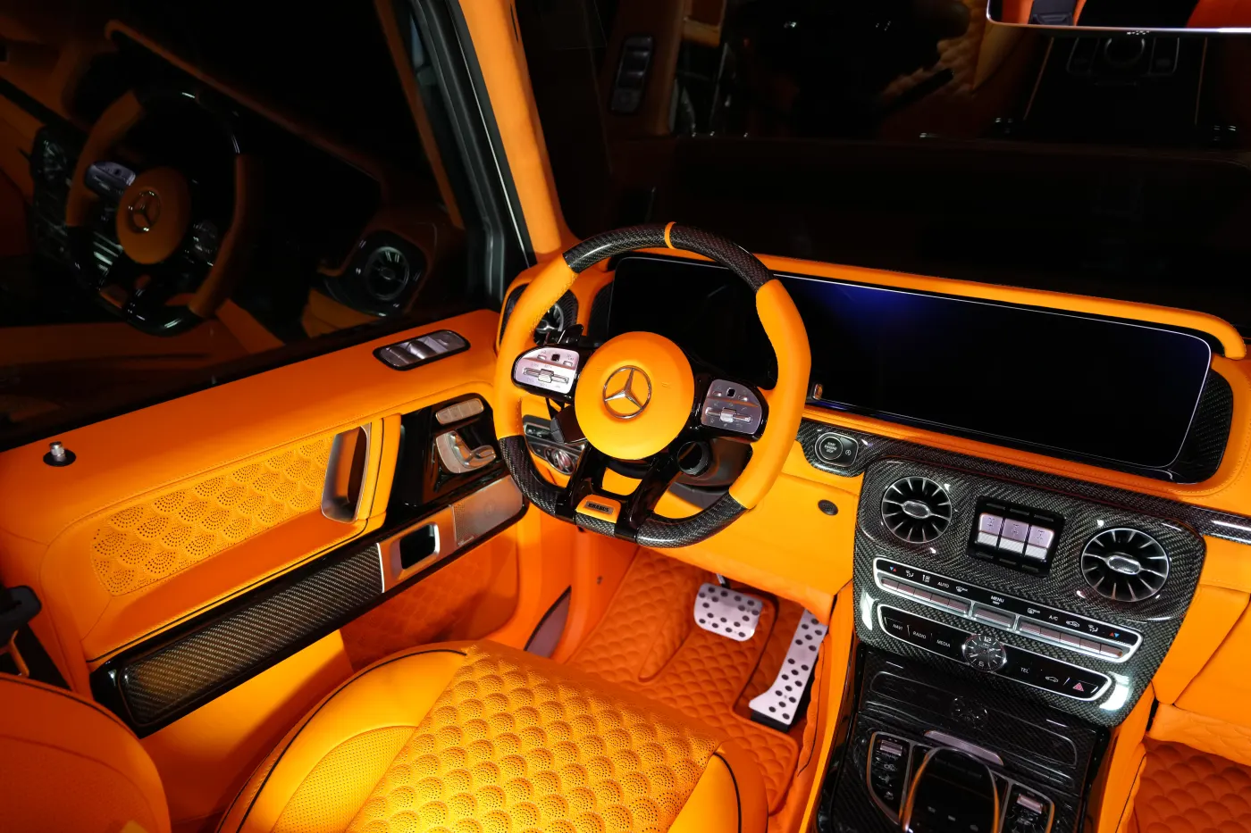 Rare Mercedes-Benz G800 G-Class Brabus available at Dubai luxury showroom