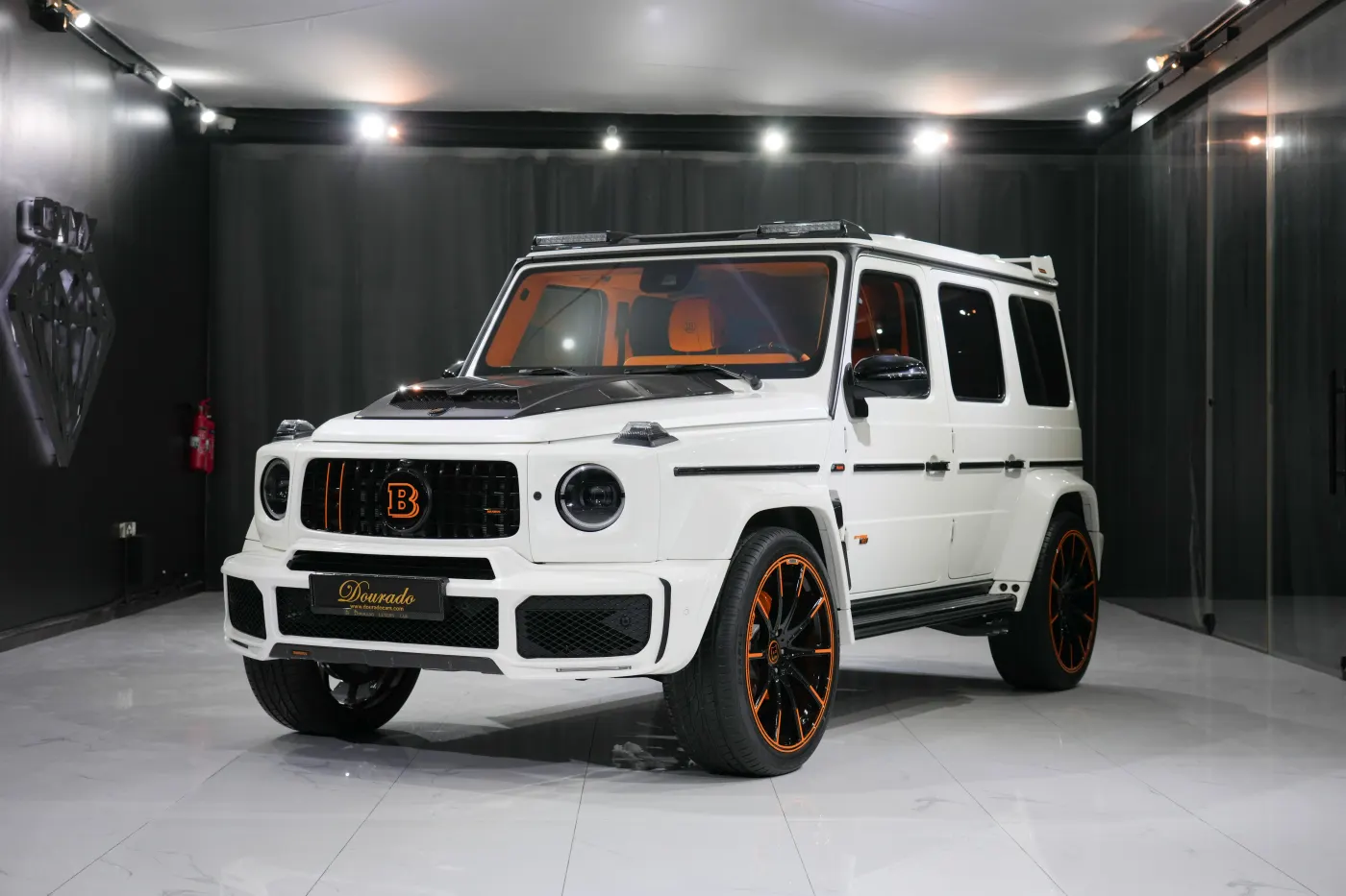 Mercedes-Benz G800 G-Class Brabus sophisticated luxury SUV showcased in UAE