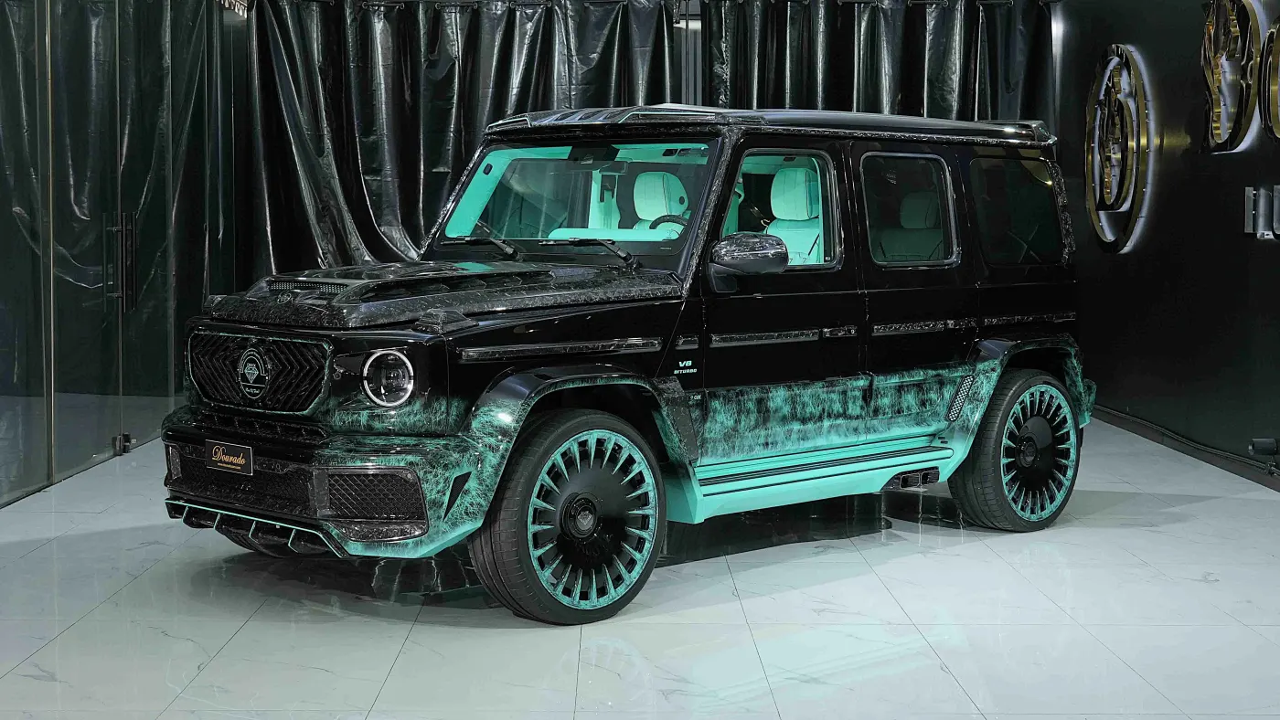 Mercedes-Benz G8X Oscar by Onyx Concept 1 of 5 Limited Edition sophisticated luxury SUV showcased in UAE