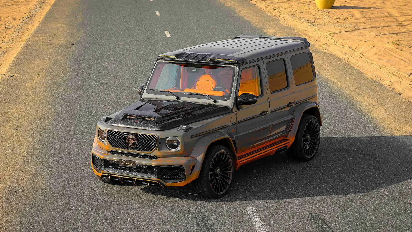 Mercedes-Benz G8X Oscar by Onyx Concept 1 of 5 Limited Edition Nardo Grey exceptional luxury SUV available in UAE