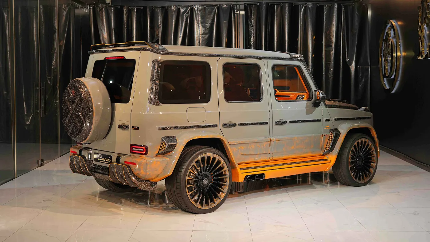 Own the Mercedes-Benz G8X Oscar by Onyx Concept 1 of 5 Limited Edition Nardo Grey prestigious luxury SUV in Dubai