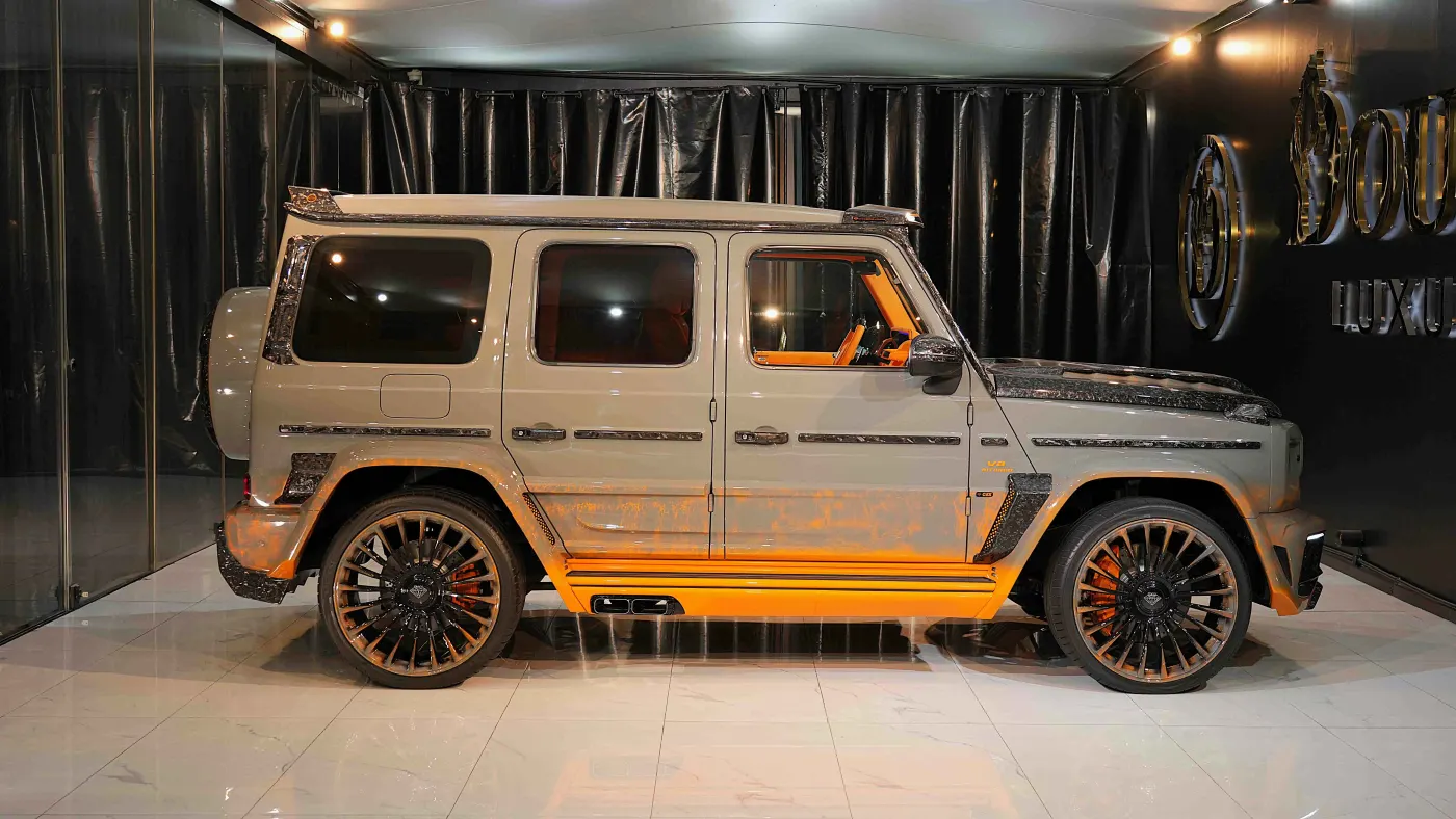 Explore Mercedes-Benz G8X Oscar by Onyx Concept 1 of 5 Limited Edition Nardo Grey exclusive vehicle collection in UAE